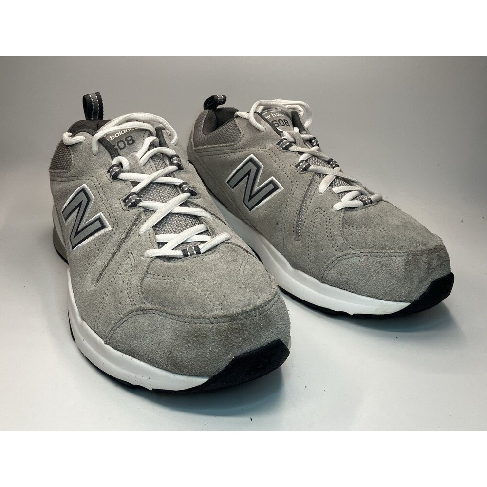 New Balance 608 v5 Men's Size 10 4E Wide Gray Comfort Walking Sneakers MX608UG5